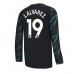 Tanie Strój piłkarski Manchester City Julian Alvarez #19 Koszulka Trzeciej 2023-24 Długie Rękawy